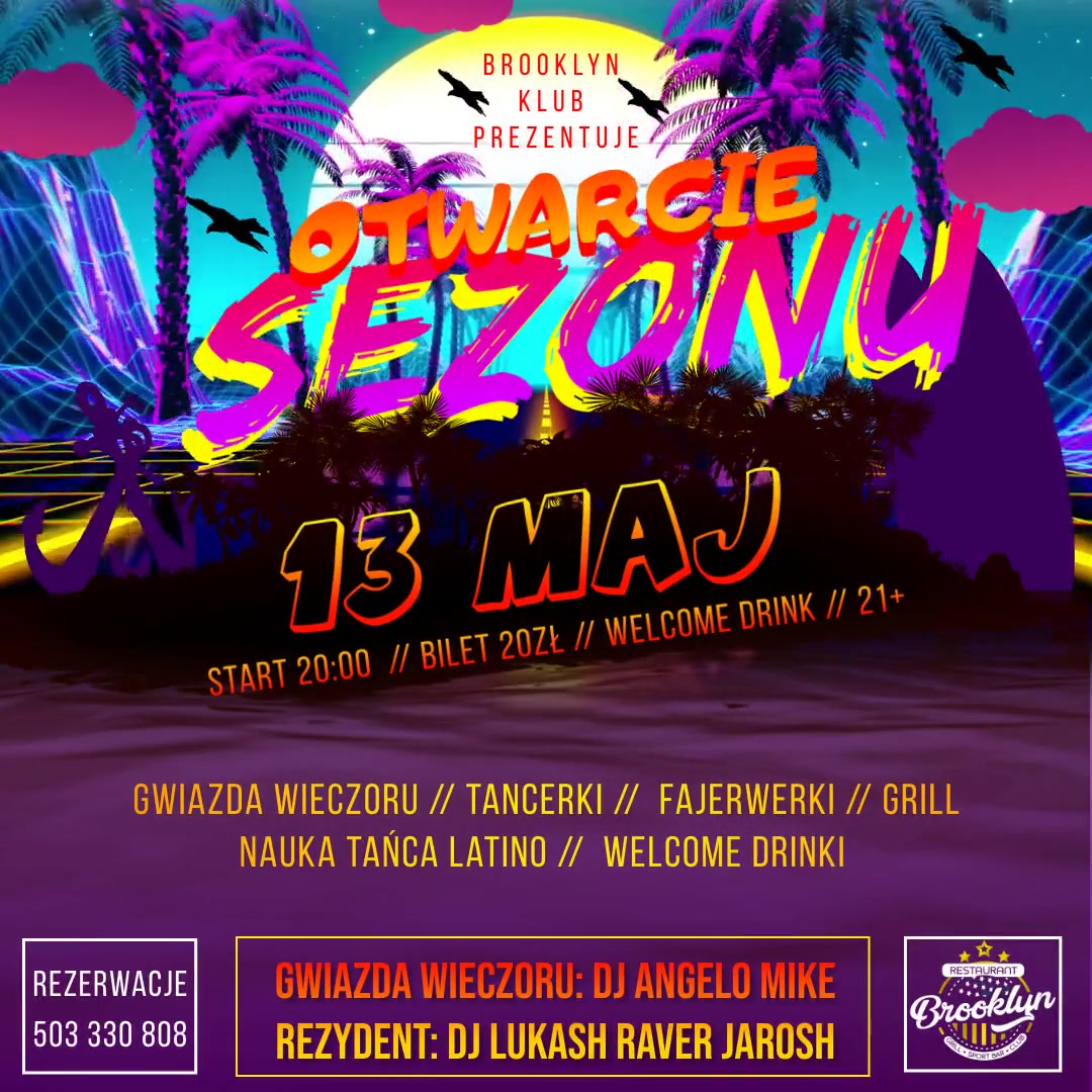 Summer Sunset Party Video Template